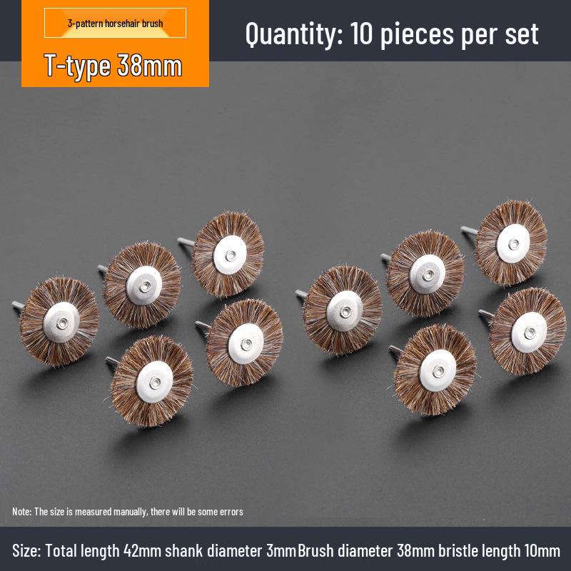 Electric Grinder Steel Wire Brush - Rust & Polishing Head for Walnut & Wenwan Grinding, Steel & Electric Brush.