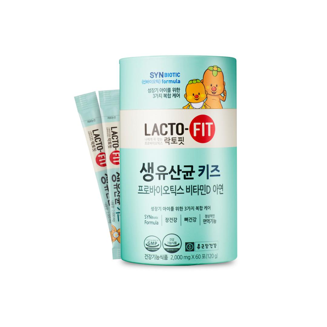 

[Чонг Кун Данг] Пробіотики LACTO-FIT KIDS (2 г х 60 паличок) Вітамін D