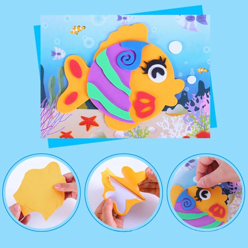 Youngsters Self-Assembly Top-Grade Cartoon First-Class Animal Top-Grade 3D High-Standard Eva High-Standard Foam Top-Grade Sticker