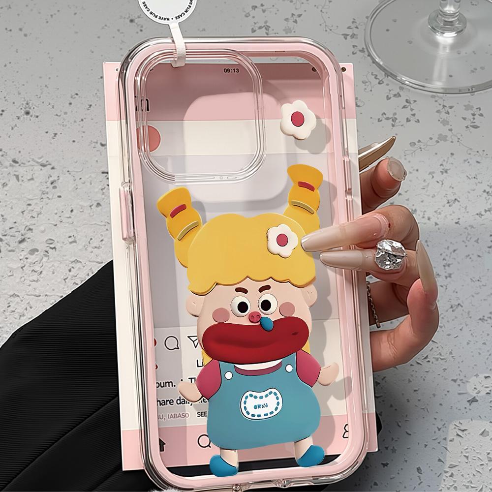 Malovaný kryt na telefon pro iPhone 17 11 12 13 14 15 16 iPhone 17 12 13 14 15 16 Pro 17 12 13 14 15 16 Pro Max  Vysoce kvalitní malovaný zvířecí roztomilý kryt na telefon