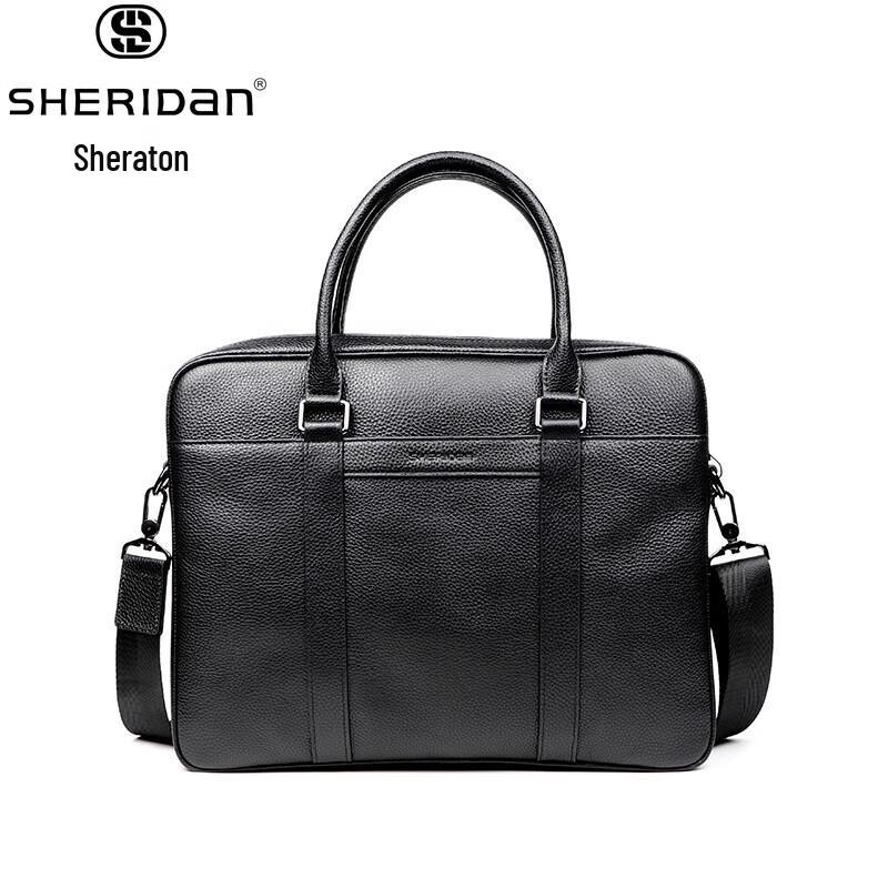 

Sheraton Men s Leather Business Briefcase