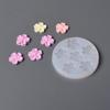 Cherry Blossom Peach Blossom Flower Silicone Mold Diy Handmade Fondant Cake Baking Chocolate Sugar Cake Tool Resin Clay Making