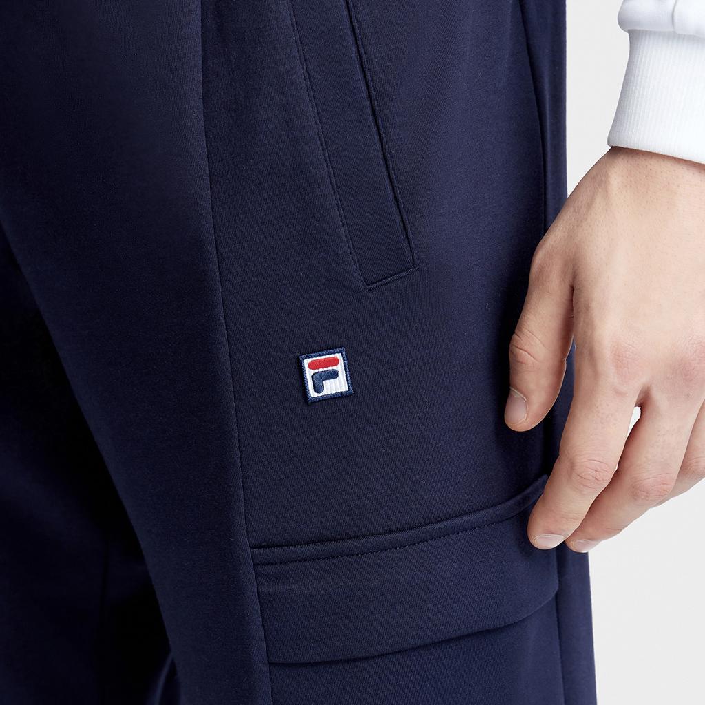 New FILA Knitted Sweatpants Unisex Royal Blue A11M333603F-NV