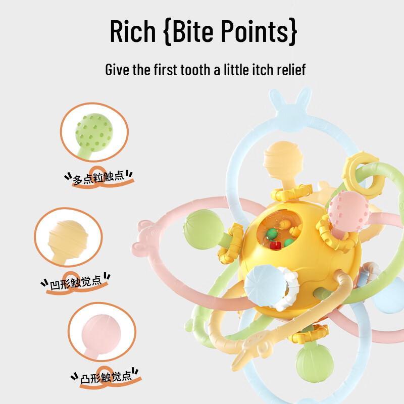 Dr. Ma Manhattan Grasp Ball Infant Teether Toy