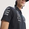 adidas Mercedes - Amg Petronas Formel 1 Team Gestreiftes Kurzarm Poloshirt Herren Oberteile KE5523