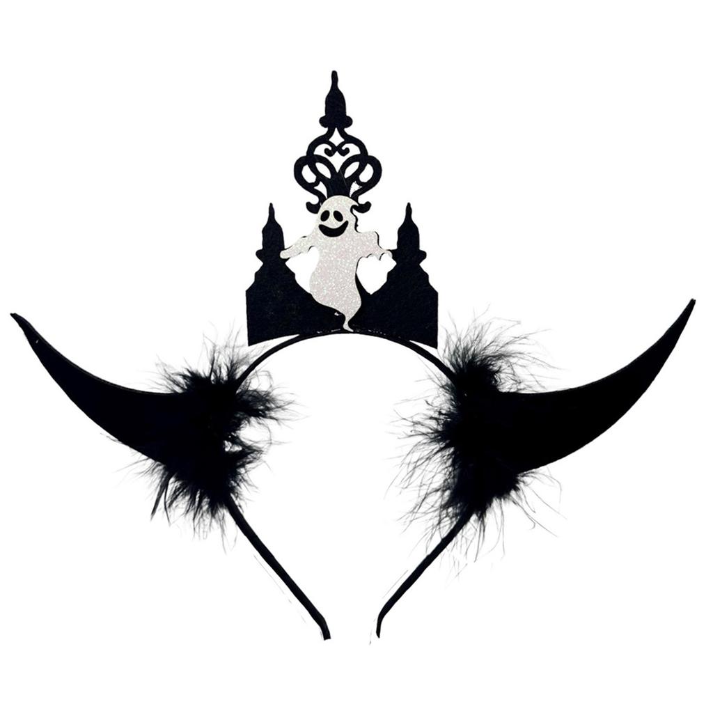 Unique Bat Themed Headband Comfortable Wear Costume Hair Decoration For Children Teens Halloween Carnival Celebrations