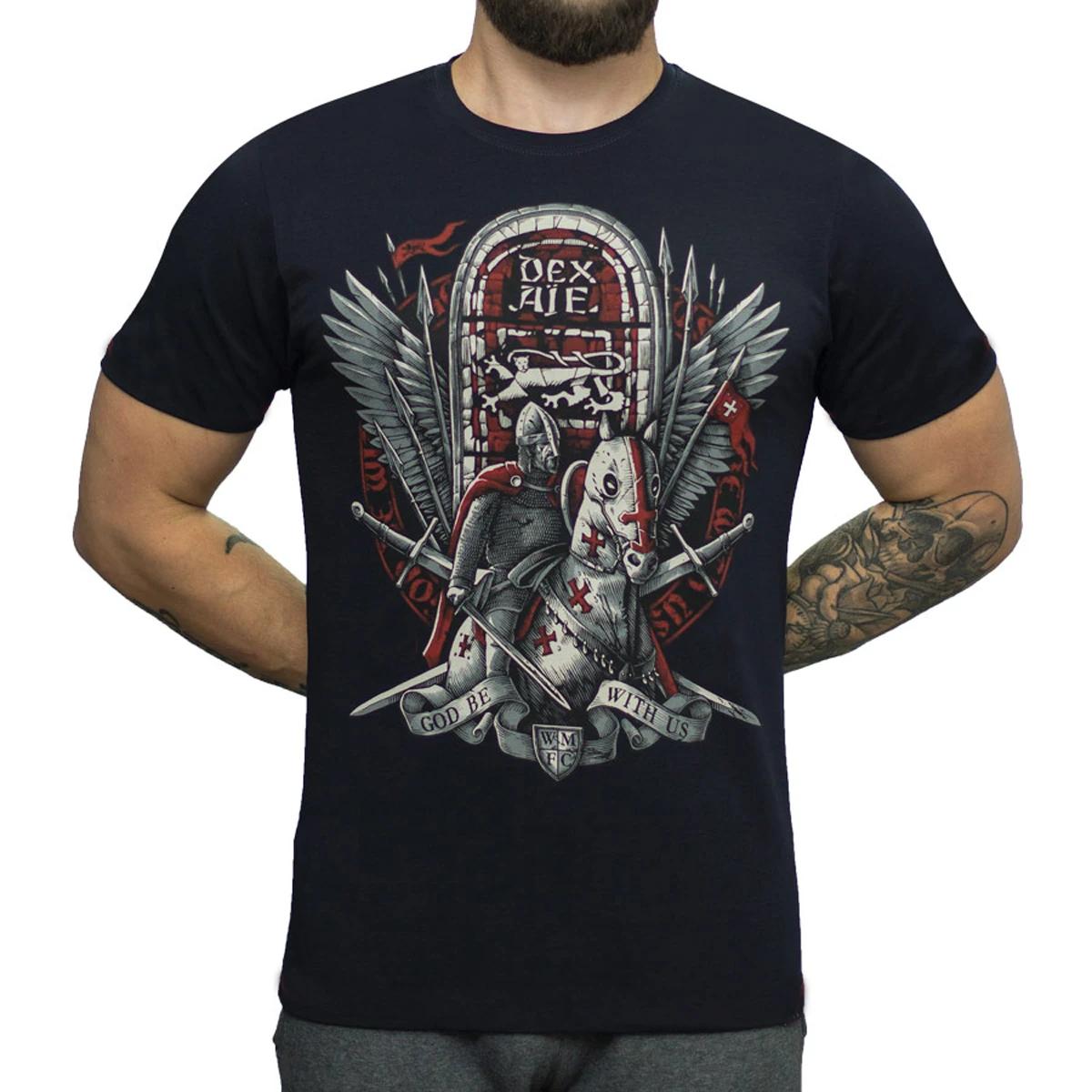 

Christian Warrior Medieval Norman Knight TShirt 100 Cotton ONeck Summer Short Sleeve Casual Mens Tshirt Size S3XL 4XL