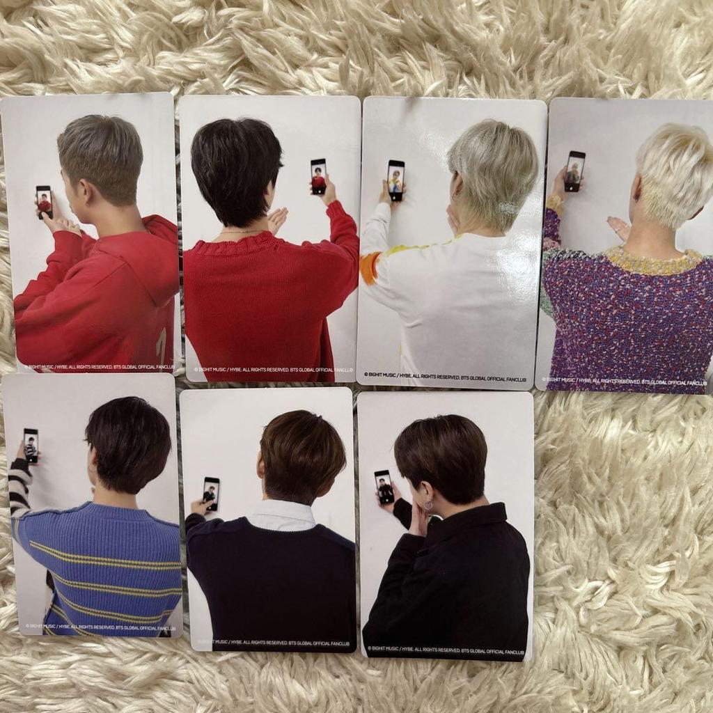 [USED] BTS GLOBAL OFFICIAL FANCLUB bonus trading card