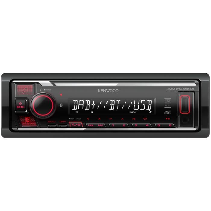 Autoradio USB - Bluetooth - DAB+ - JVC KMM-BT408DAB
