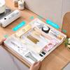 PakOne Cutlery Expandable Cutlery Dish Kitchen Easy to Small Item Cosmetics Storage Box Expandable Case, 2-Sided Drawer, Tray, Tray, Expandable,