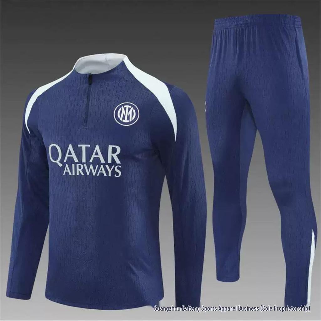 New Real Madrid Vs. Barcelona Adult Match Jersey and Training Suit Set 2526