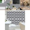 Elegant 10pc Kitchen Tile Stickers With Mosaic Pattern For Stylish Home Decor