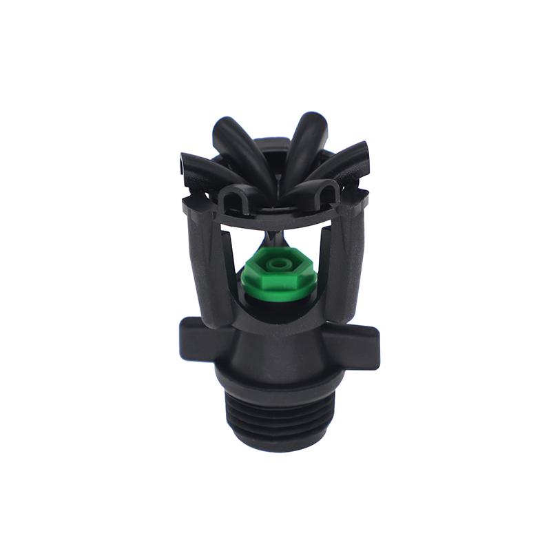 1/2" Male Thread Rotating Sprinklers Irrigation Water Spray Sprinkler Lawn 360Degree Rotary Watering Nozzles Garden Watering System