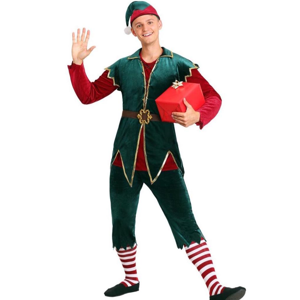 Unisex Weihnachts-Kostümset 2026 - Rollenspiel-Outfits für Paare (M-XL)
