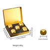 Aluminum Alloy Square Boxed Dice for Casual Entertainment and Dining