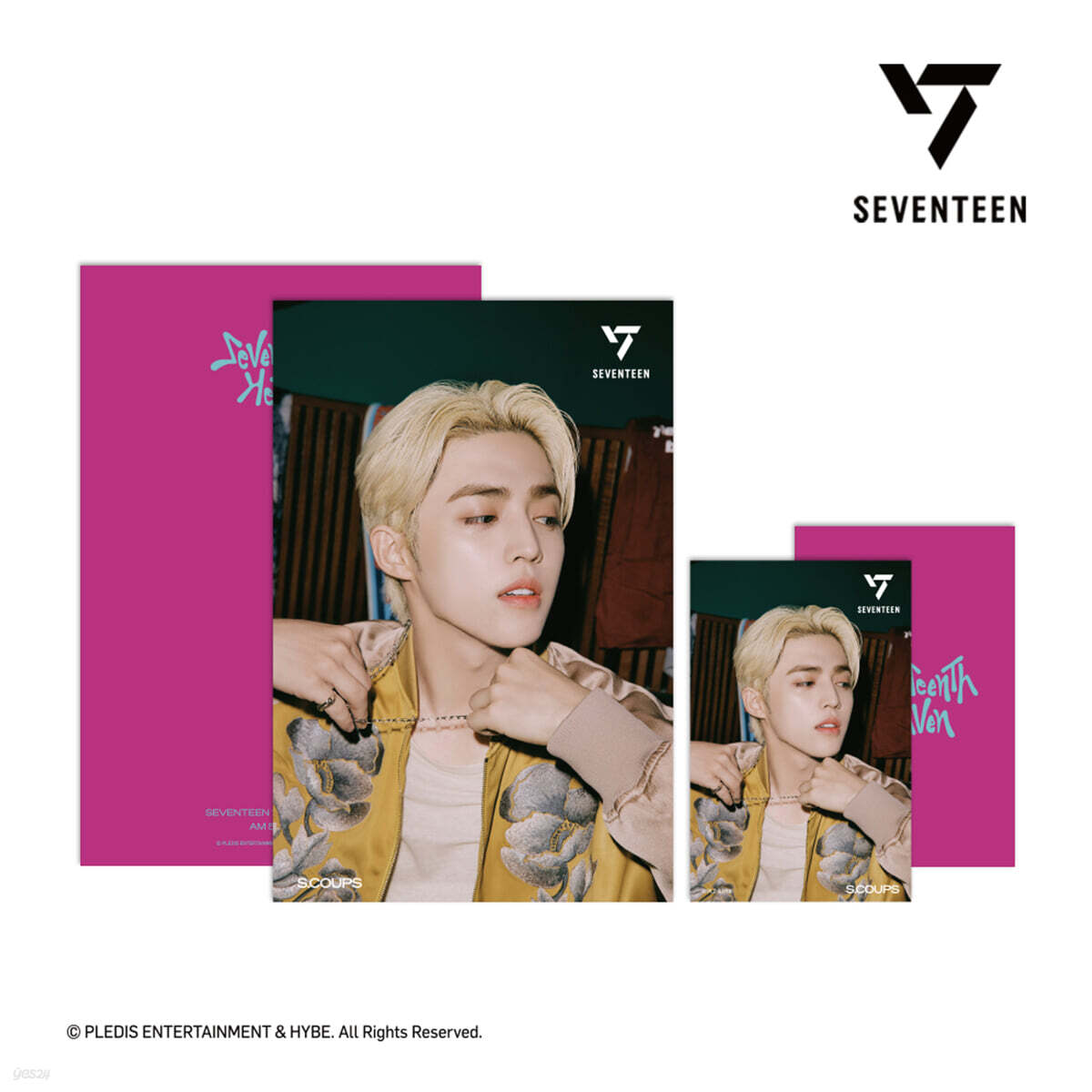 

[SEVENTEEN - SEVENTEENTH HEAVEN] 3D Lenticular Postcard [AM 5:26 ver.][S.Coups ver.]