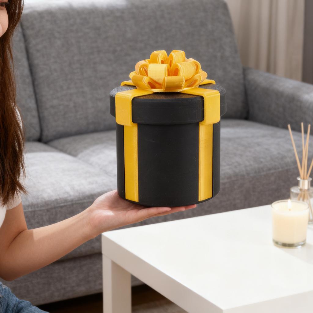 Nested Screw Gift Box 3D Printed Surprise in Every Layer Reusable Prank Annoying Gift Box with Screws for Birthday Party