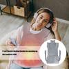 Large Electric Heating Pad For Muscle Relaxation Full Back Coverage Flannel Fabric With Safety Shut Off 120V