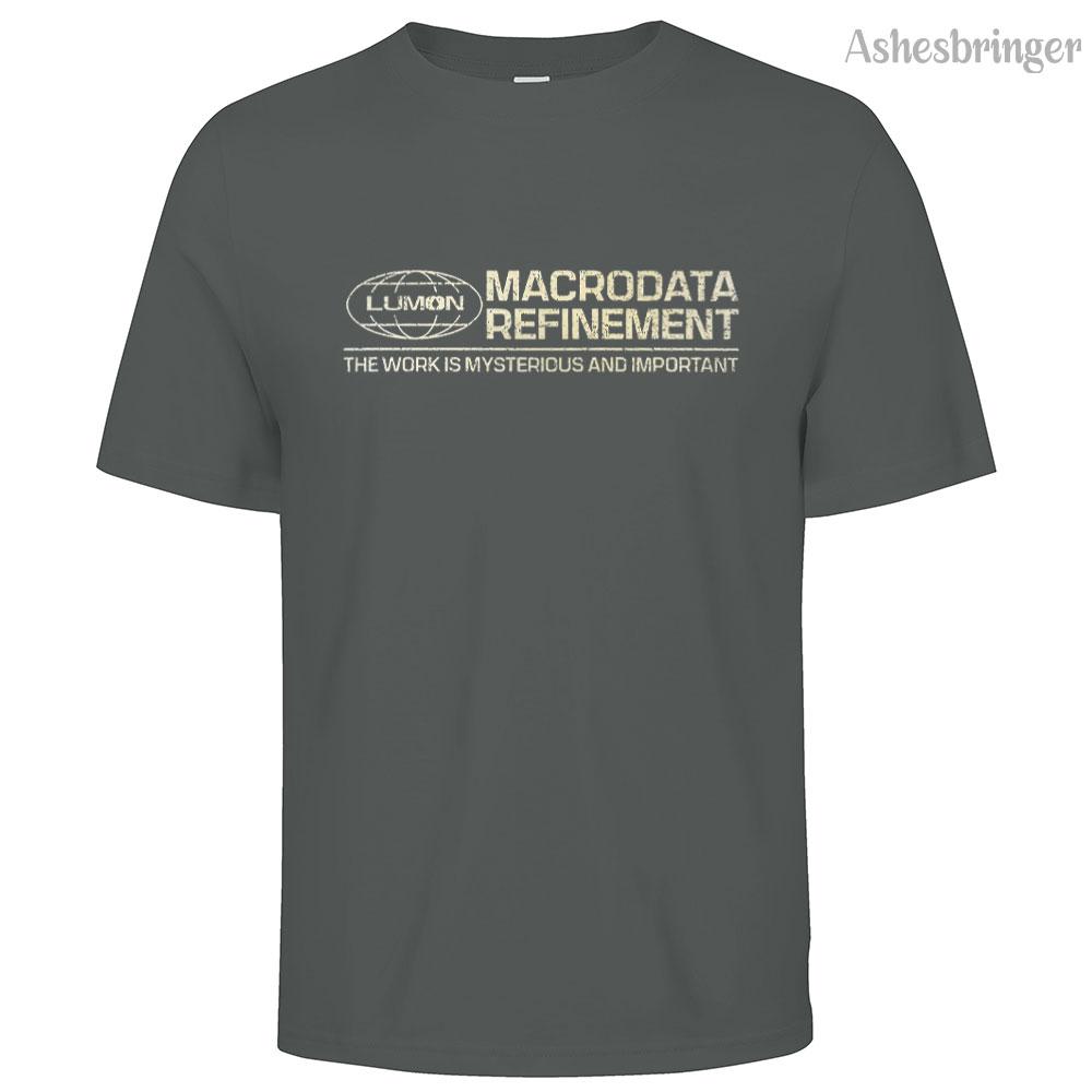 Pánské bavlněné grafické tričko Práce je tajemná a důležitá Streetový ležérní styl Tričko pro muže a ženy