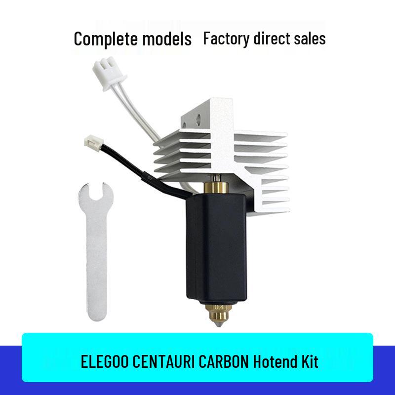 

Elegoo Centauri Carbon Ceramic 3D-принтер Гарячий кінець з біметалевим соплом і головкою із загартованої сталі Contact Customer Service for Other Accessories