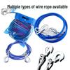 Heavy-Duty 5m Steel Tow Rope - 7 Ton Off-Road Essential for Car and Truck Traction