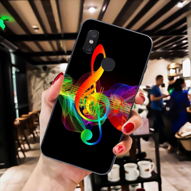 

Чехол для телефона с музыкальными нотами для Xiaomi Mi 11 10 A2 A2lite A1 9 9SE 8Lite 8explorer F1 Poco M3 X3 Pro Fundas Cove xiaomimi10lite