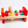 Fine Motor Training Wooden Hammer Toy Color Cognition Early Education Toy Montessori Toy  Preschool