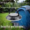 Waterproof Solar Camping & Courtyard Light - Atmosphere & Tent Illumination, UFO Design