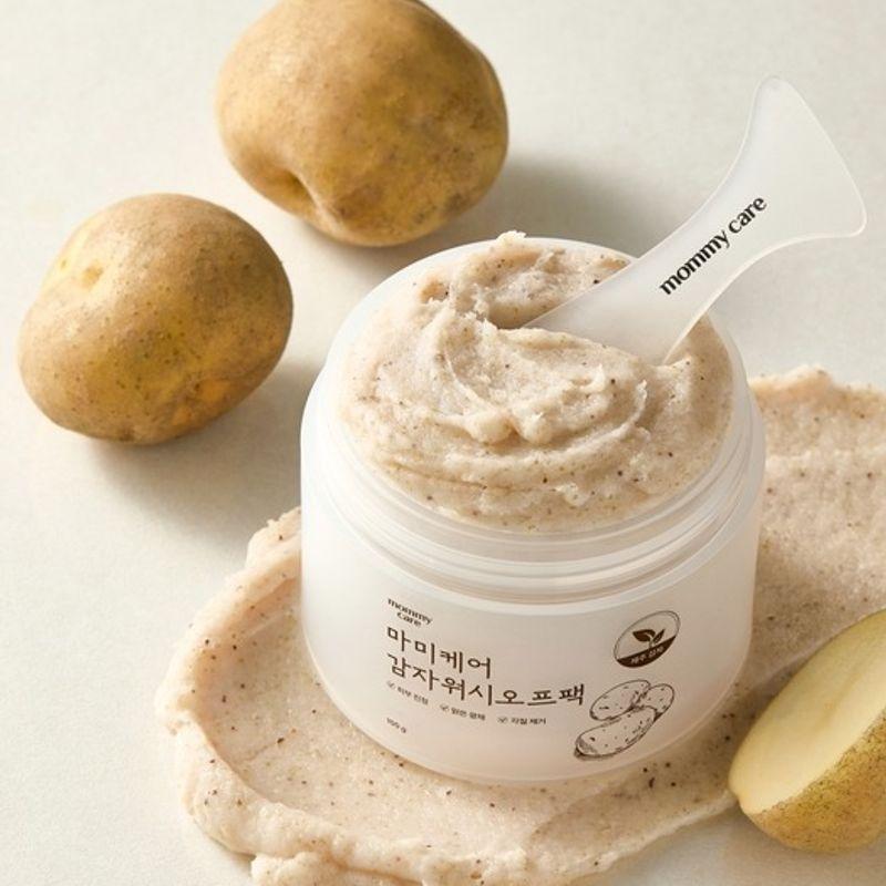 

Натуральная смываемая маска для лица с картофелем 100 г