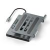 iPad Pro USB C Hub Stand, Foldable Design 360° Rotatable Multiport Docking Station, 9 In 1 Adapter with LAN 4K HD SD/TF USB 3.0