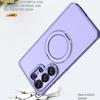 For Samsung Galaxy S26 Ultra Magnetic Case TPU + Acrylic Kickstand Phone Cover