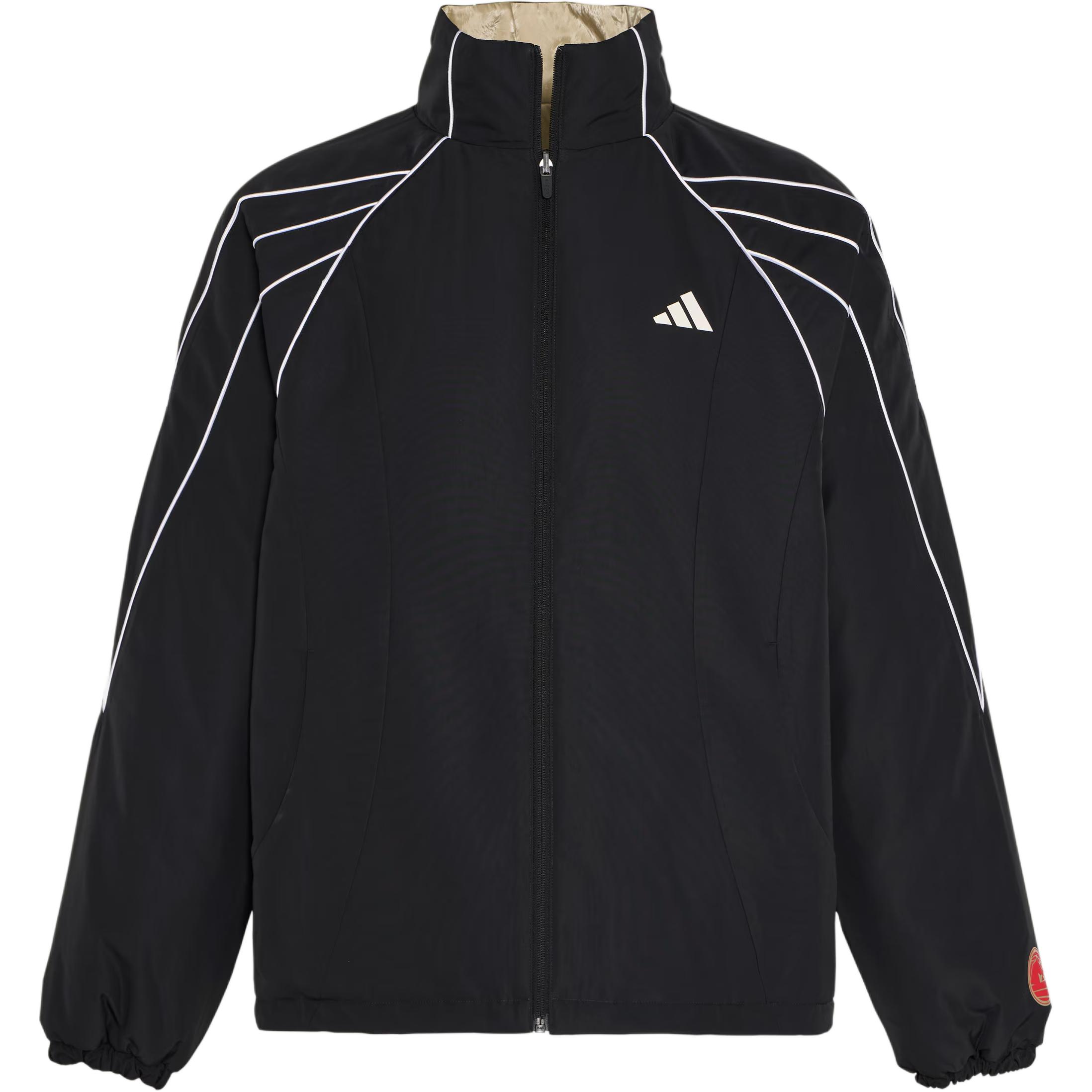 Adidas Basketball FW25 Year Of The Horse CNY New Year Warm Reversible Loose Cotton Jacket Men jackets KT0618 S