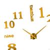 Clock Detachable Frameless Silent Hanging Digital DIY Acrylic Home Decoration Living Room