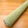 Tsujikawa Sangyo Soft Shaggy Rug Carpet Made In Japan Rug Shaggy Green 190 X 190cm 2 Tatami