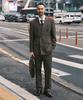 STCO Wool Herringbone Formal Pants_Brown (Classic Fit)_Sslxa62Chh