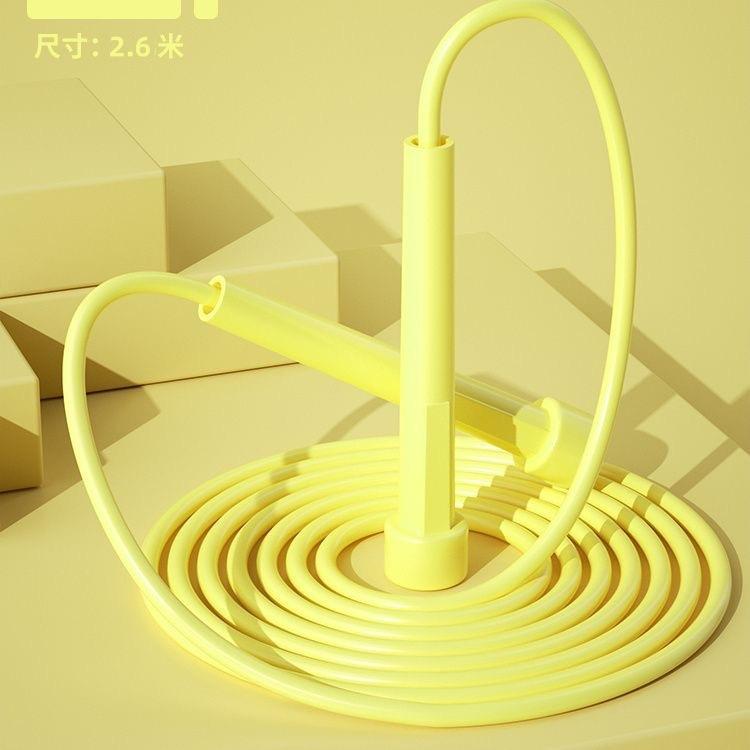 

Детская спортивная скакалка для фитнеса One Size жёлтый