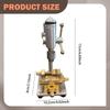 Bench Press Portable Flat Jaw Vice Solid Brass Sliding Vise Compact