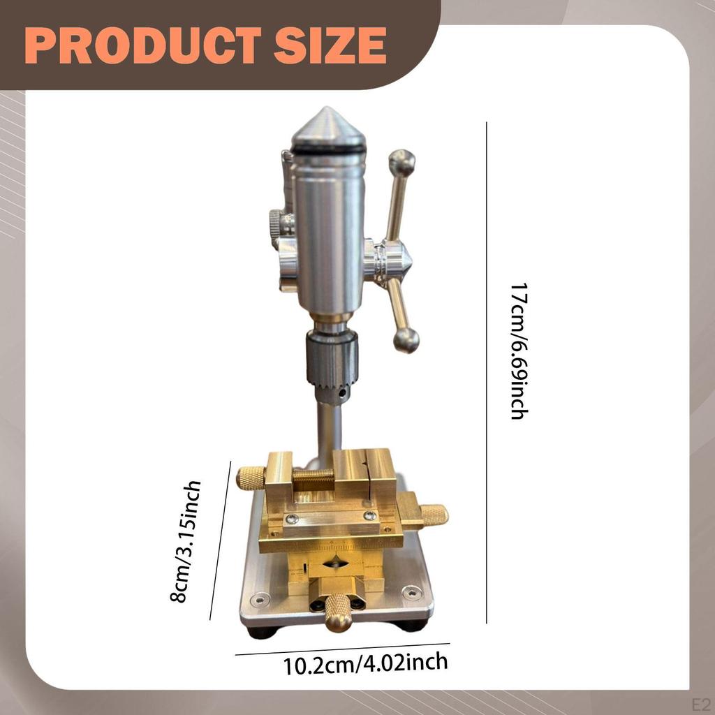 Bench Press Portable Flat Jaw Vice Solid Brass Sliding Vise Compact