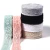 10Yards/Roll 2cm Lace Ribbon Hollow Out Lace Trim Ribbon For DIY Christmas Wedding Party Garment Sewing Gifts Wrapping Decor