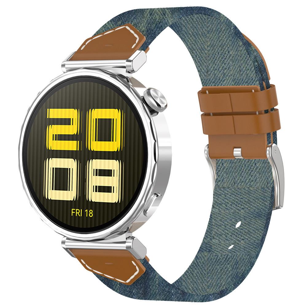 

18 мм нейлоновый ремешок для Huawei Watch GT5 Pro 42 мм GT5 Gt4 41 мм сменный ремешок для Garmin Venu 3S 2s Forerunner 265S 255s аксессуары для браслета 18mm джинсовый синий