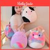 Peluche Licorne Mignonne Oreiller Chauve-Souris Pour Enfants Motifs Arc-en-Ciel Cochon Chat Vache Et Chauve-Souris 35cm