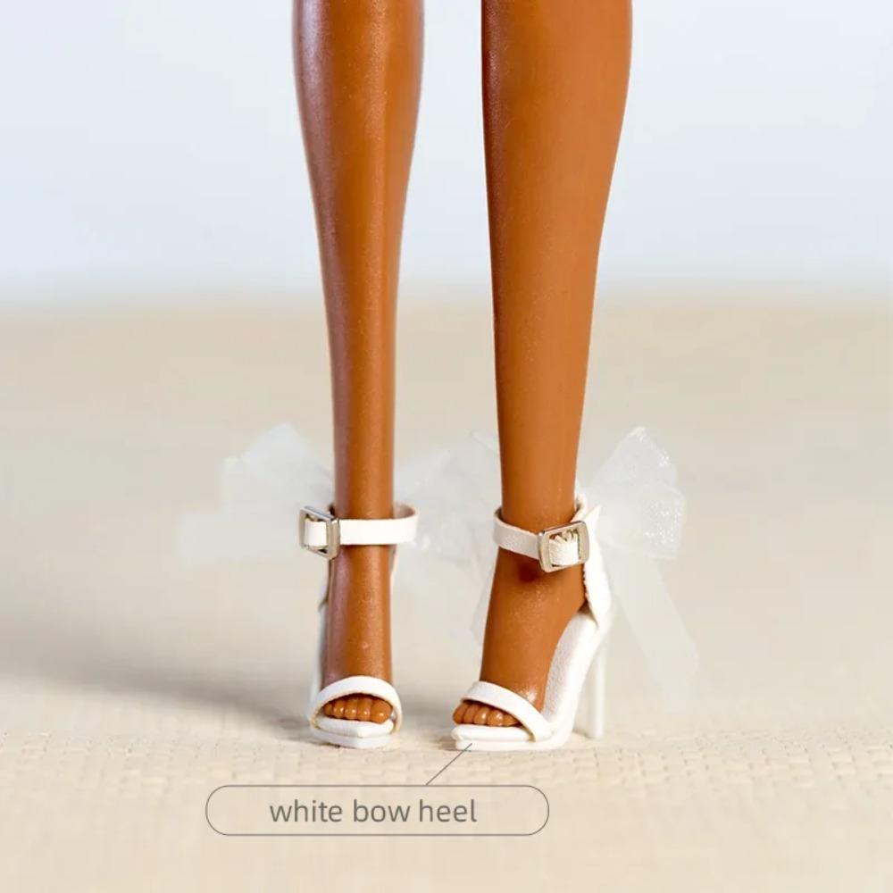 32cm Supermodel Doll High Heels Ankle Boot 1/6 BJD Shoes Accessories Wearable Princess Girl Doll Shoes DIY Toys Collector