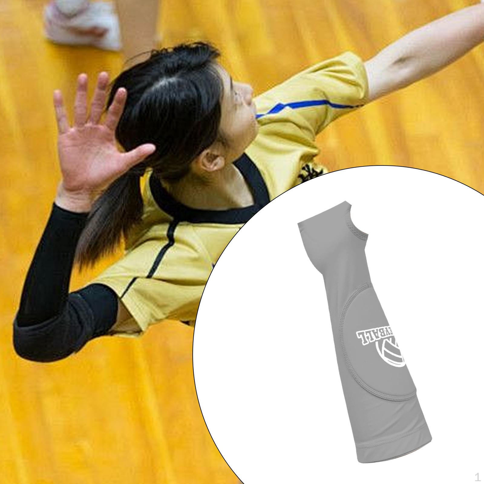 1 Paire De Protège-bras De Volley-ball - Manchons De Compression Respirants Pour Avant-bras - Adultes Et Enfants