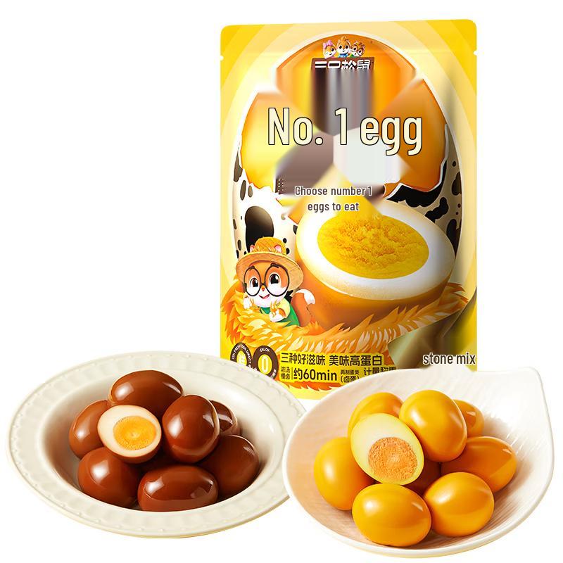 Three Squirrels Multi-flavor Braised Quail Eggs