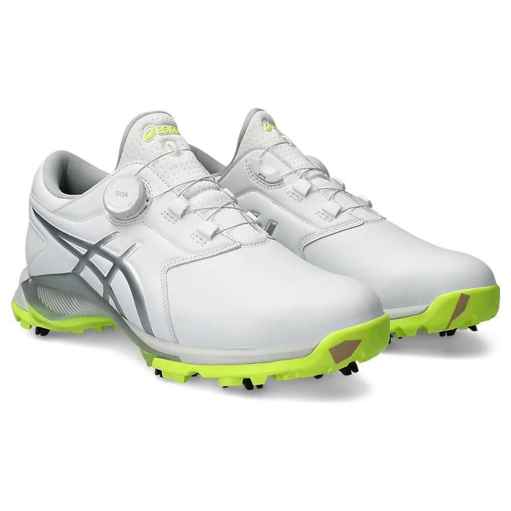 Asics Gel-Ace Pro Boa Breathable Comfortable Versatile Durable Low-Top Golf Shoes Men Sneaker Yellow White 1111A229-101