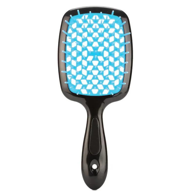 Hairdressing Hair Smoothing Honeycomb Curved Cutout Hair Brush Used For Styling Combing And Massaging The Scalp Hair Comb