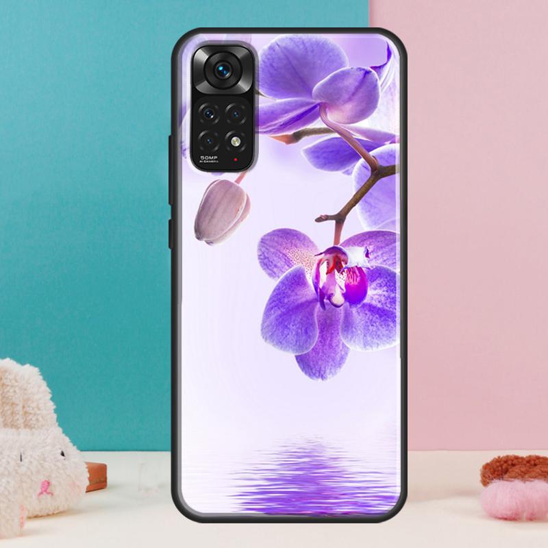 Orchid Flowers Colorful Case For Xiaomi Redmi Note 13 12 Pro 14 11 9 10 9S 10S 11S 12S Redmi 14C 13C 10C 12C Cover