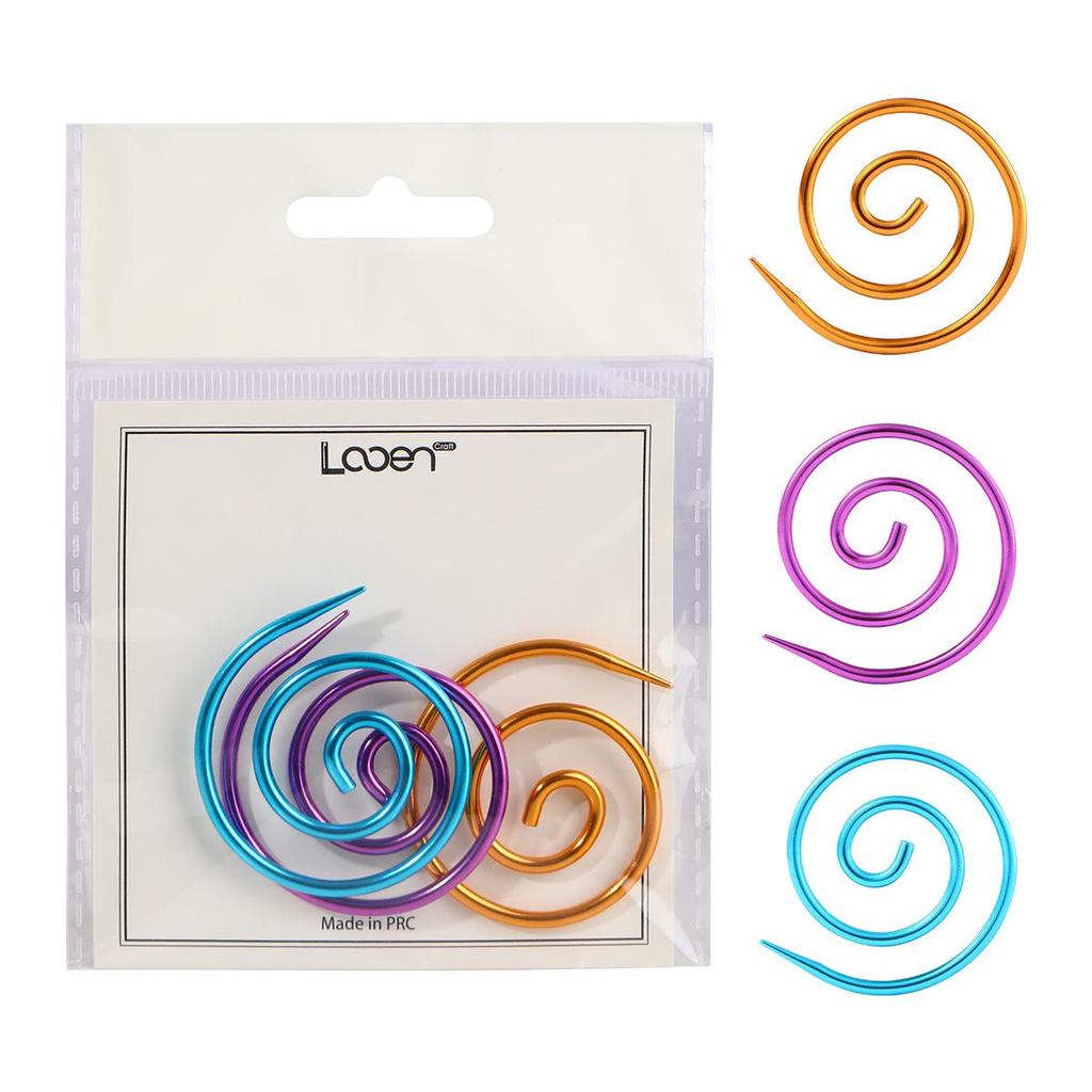Handmade Braided Spiral Needle Knitting & Crochet Set - Multifunctional & Portable DIY Accessories