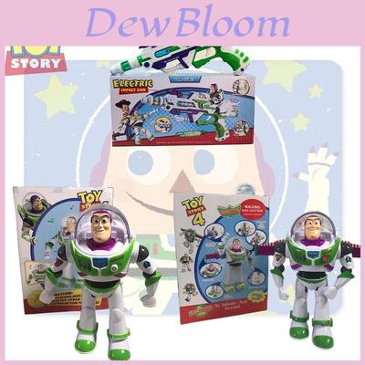 Buzz Lightyear Figura de Acción Parlante Toy Story 4 Juguete Caminante