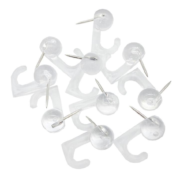 30/50 Pezzi Ganci Puntine da Disegno Puntine da Pollice da Parete Gancio Ganci per Bacheca in Sughero Puntine Decorative per Foto